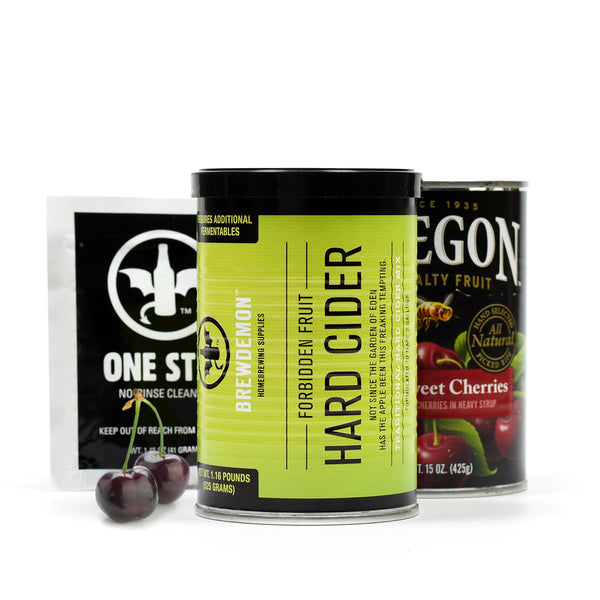 Dark Sweet Cherry Hard Cider Recipe Kit