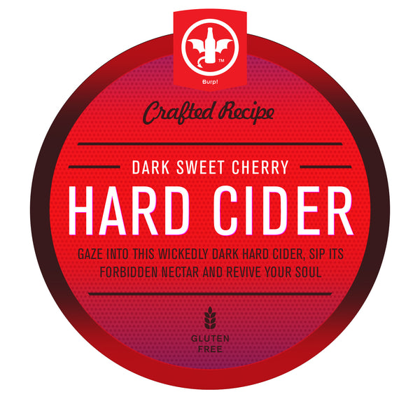 Dark Sweet Cherry Hard Cider Recipe Kit