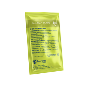 SafAle S-33 Dry Ale Yeast