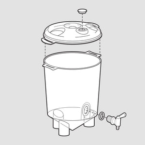 Little Demon 1 Gal. Conical Fermenter