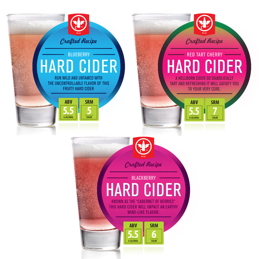 2 Gal. Hard Cider 3-Pack Variety