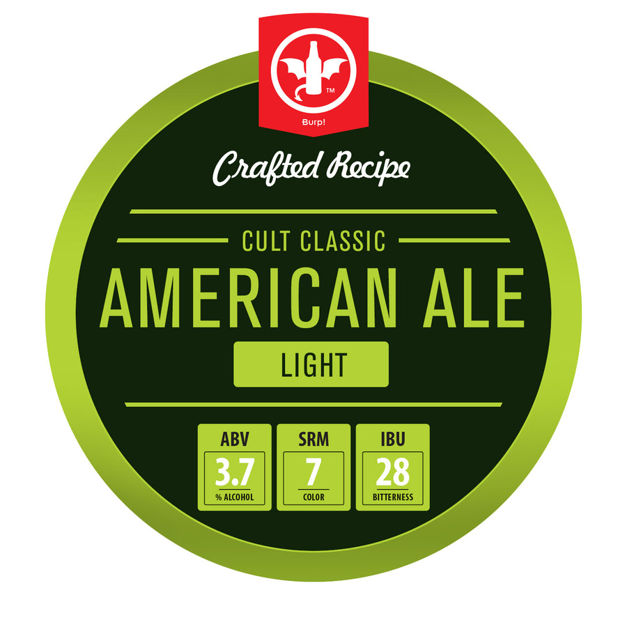 2 Gal. Cult Classic American Ale Light Recipe Kit