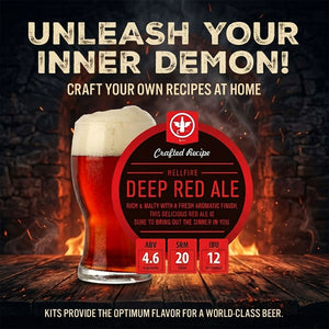 Hellfire Deep Red Ale Recipe Kit