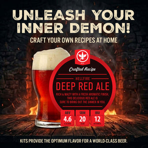 Hellfire Deep Red Ale Recipe Kit