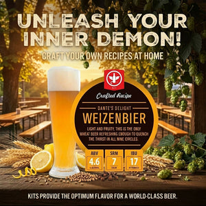 Dante’s Delight Weizenbier Recipe Kit