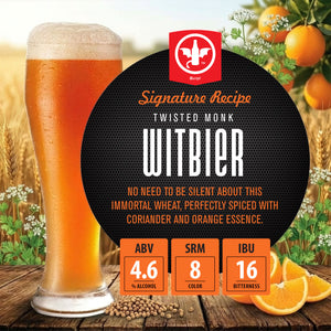 Twisted Monk Witbier Recipe Kit