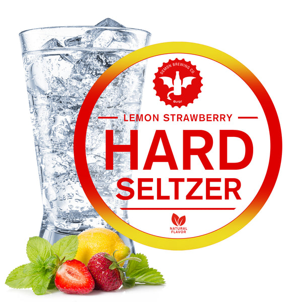 Lemon Strawberry Hard Seltzer Recipe