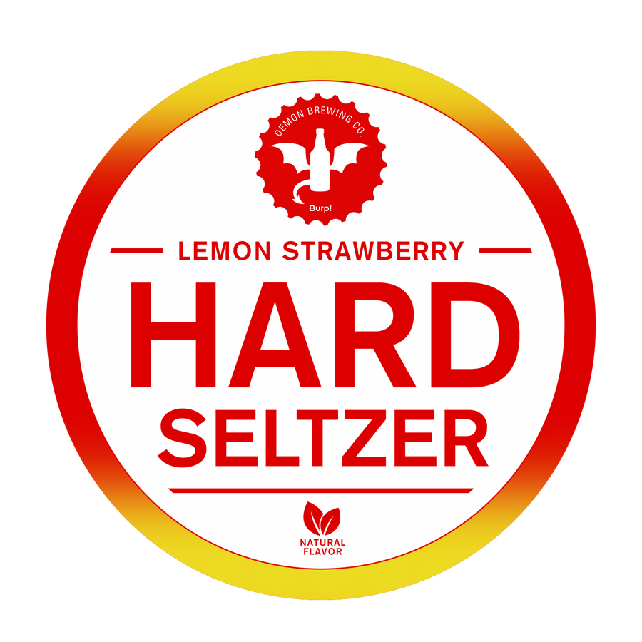 Lemon Strawberry Hard Seltzer Recipe