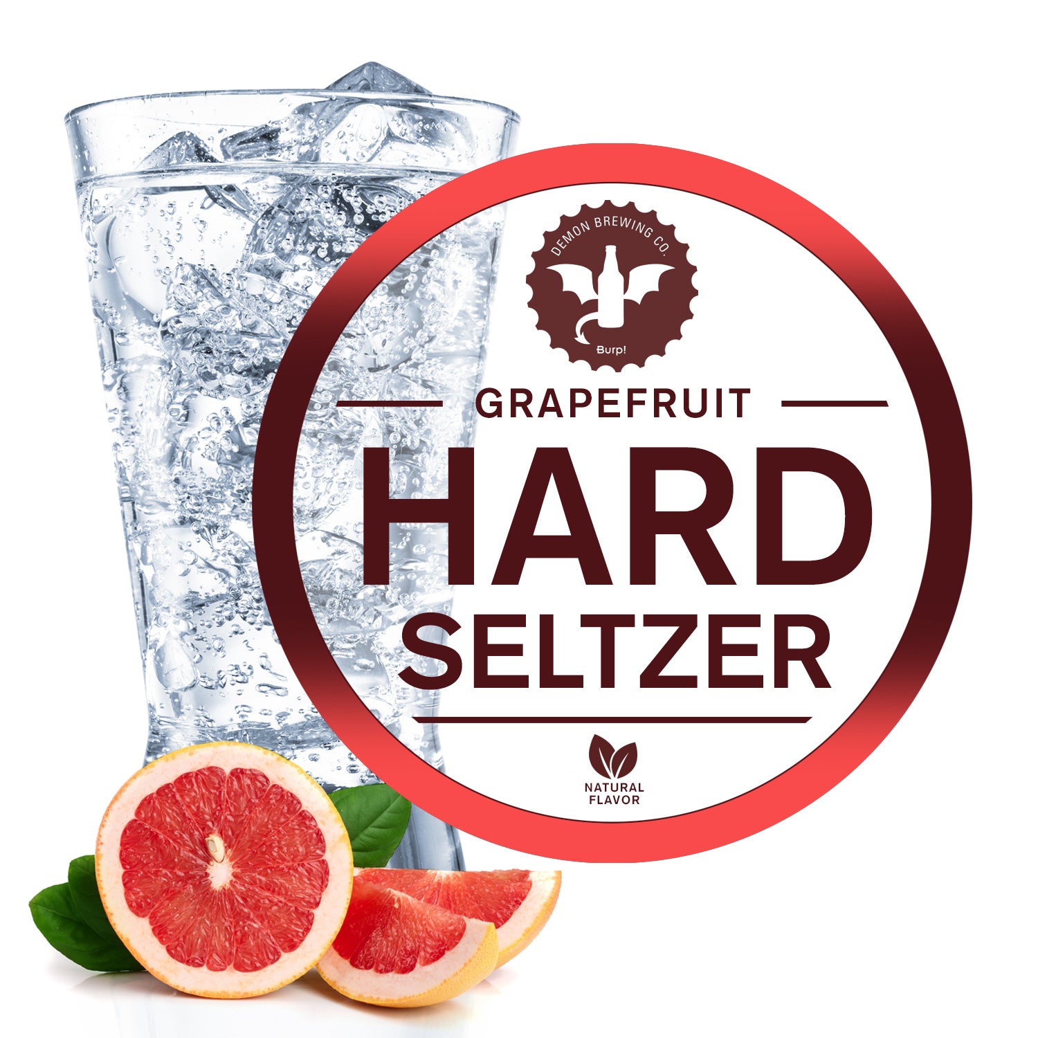 Hard Grapefruit Seltzer - Bestie Hard Seltzer - Buy Hard Seltzer Online -  Half Time Beverage