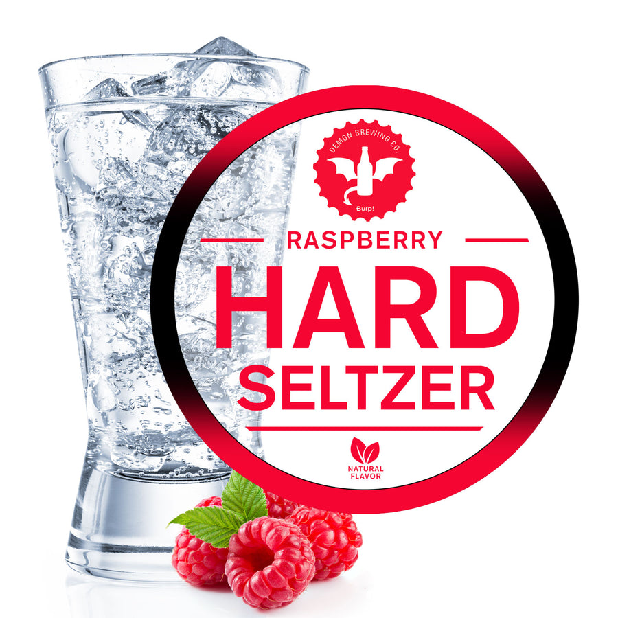 1 Gal. Raspberry Hard Seltzer Recipe – Demon Brewing Co.