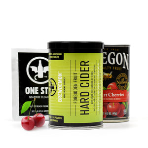 Red Tart Cherry Hard Cider Recipe Kit