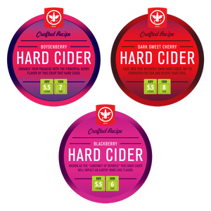 2 Gal. Hard Cider 3-Pack Variety