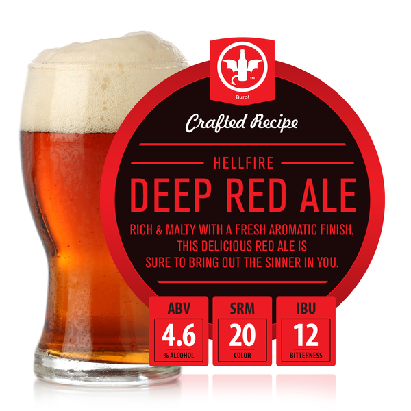 Hellfire Deep Red Ale Recipe Kit