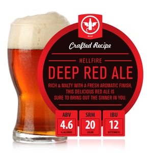 2 Gal. Hellfire Deep Red Ale Recipe Kit