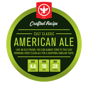 2 Gal. Cult Classic American Ale Recipe Kit