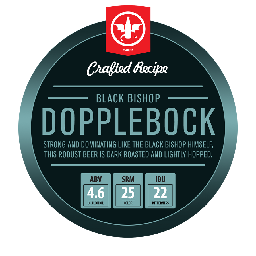 2 Gal. Black Bishop Dopplebock Recipe Kit