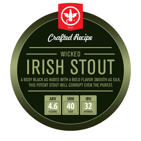 Wicked Irish Stout Recipe Kit