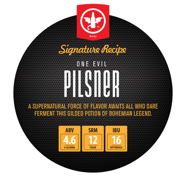 One Evil Pilsner Recipe Kit