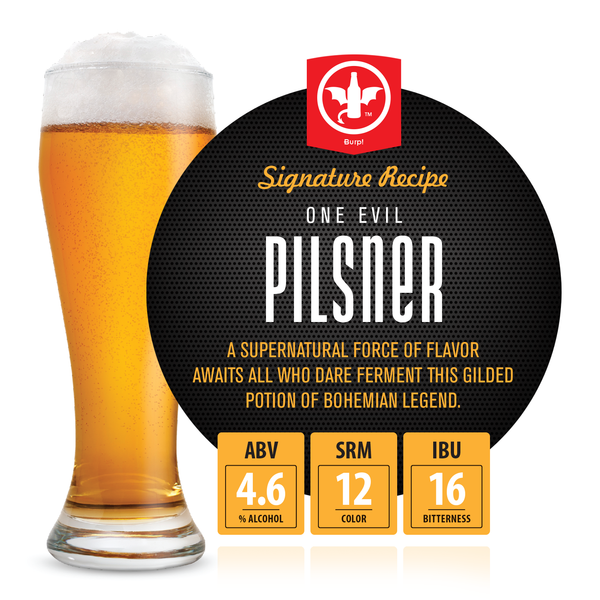 One Evil Pilsner Recipe Kit