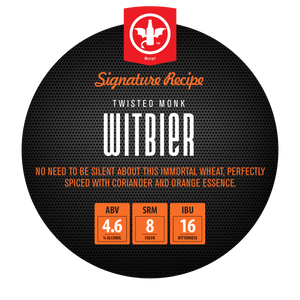Twisted Monk Witbier Recipe Kit