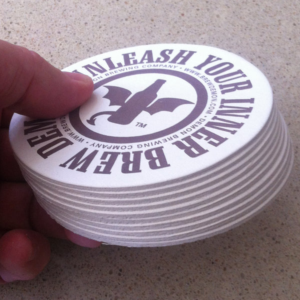 4" Round Drink Coaster 10 Pack