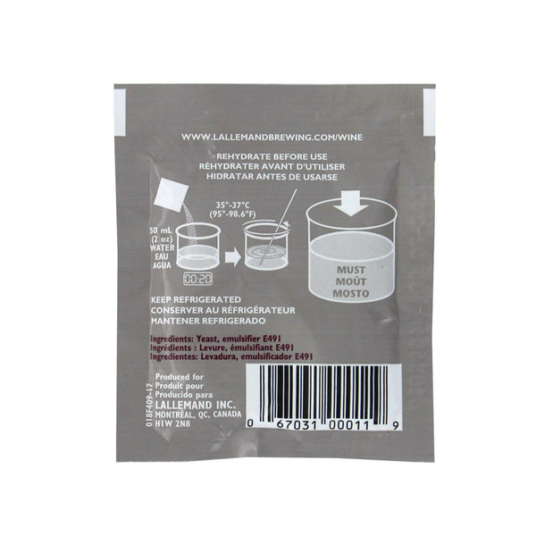 Lalvin EC-1118 Wine Yeast