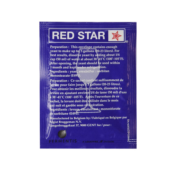 Red Star Premium Cuvee Wine Yeast