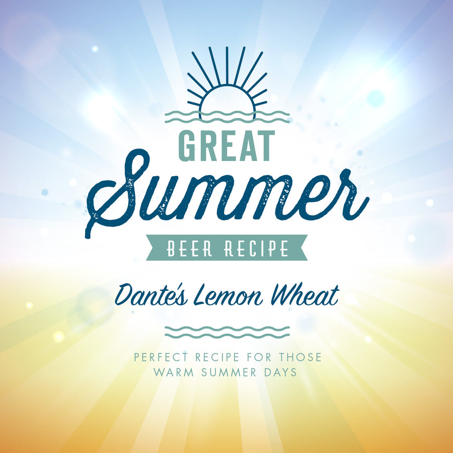 2 Gal. Dante's Lemon Wheat Recipe Kit