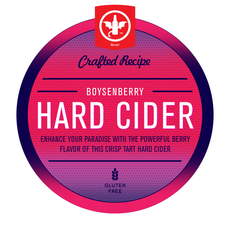 2 Gal. Boysenberry Hard Cider Recipe Kit