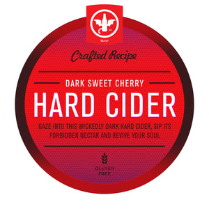 2 Gal. Dark Sweet Cherry Hard Cider Recipe Kit