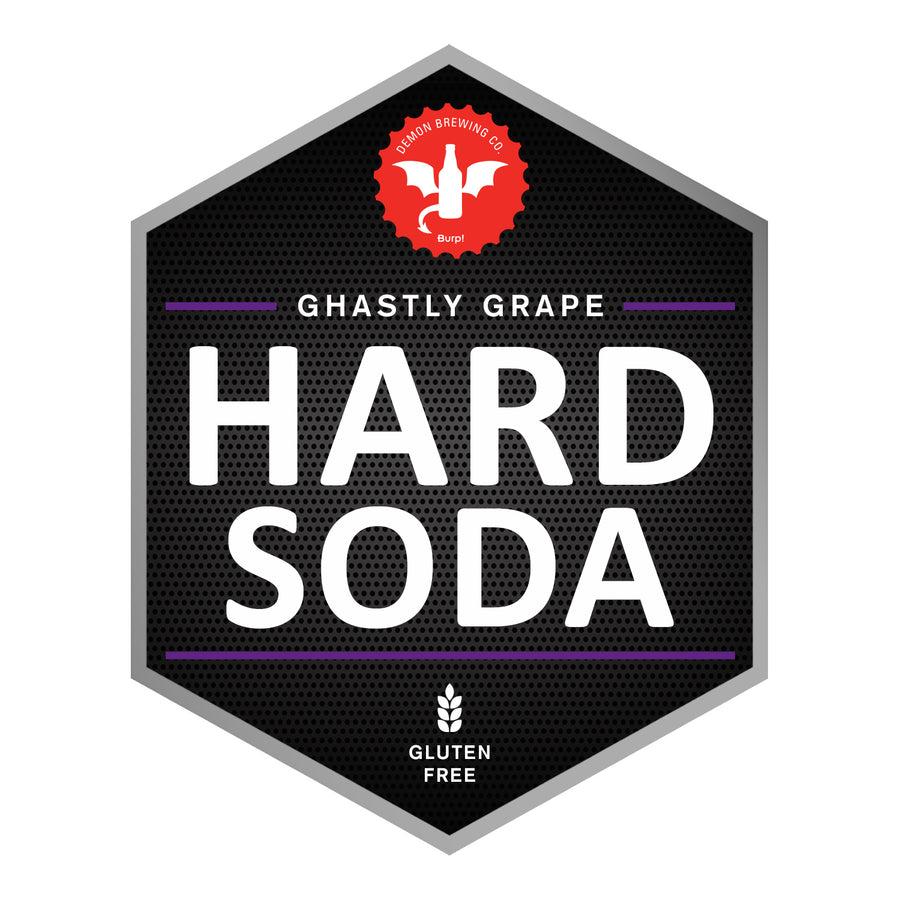 2 Gal. Ghastly Grape Hard Soda Recipe Kit