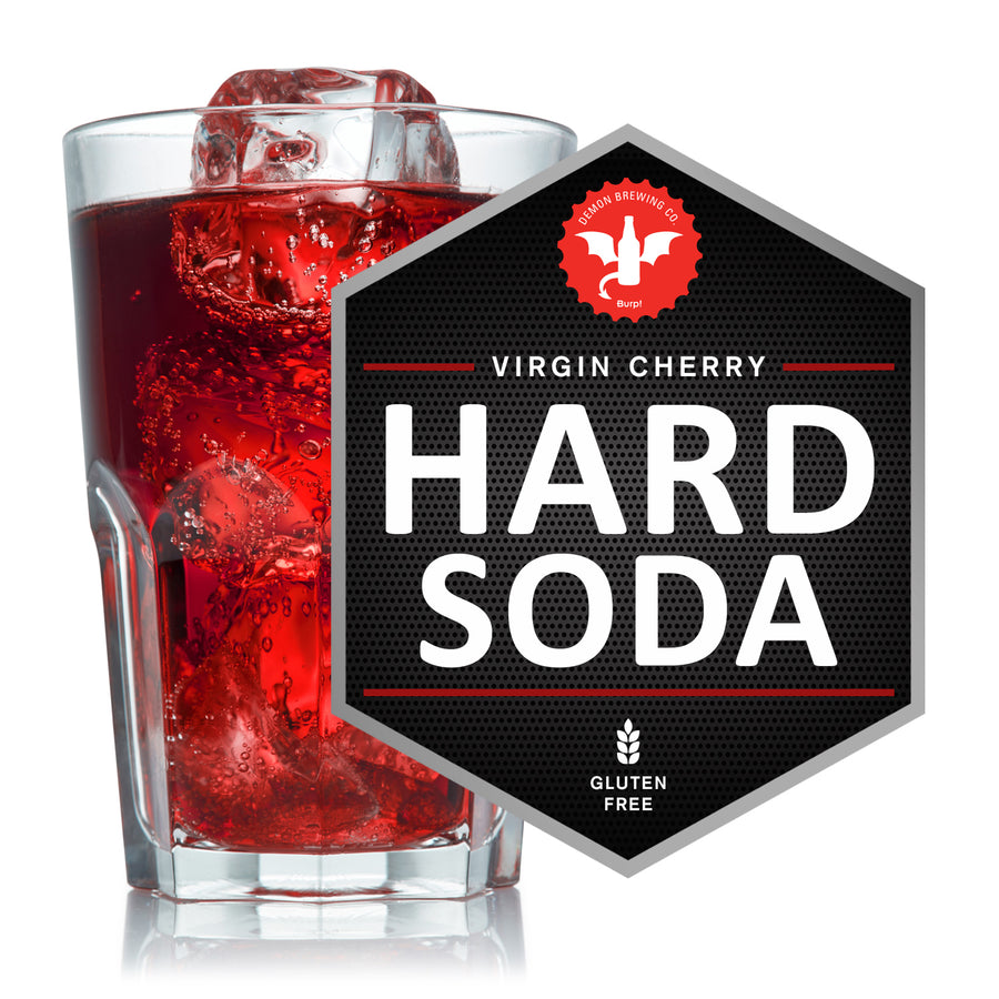 1 Gal. Virgin Cherry Hard Soda Recipe Kit
