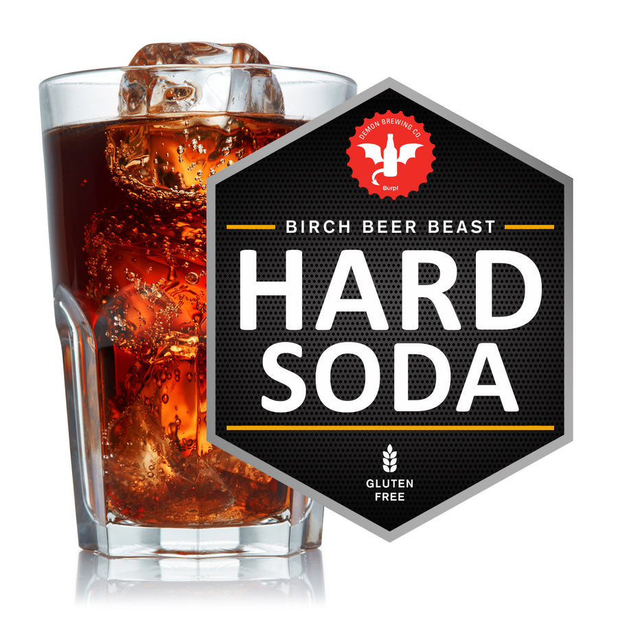 2 Gal. Birch Beer Beast Hard Soda Recipe Kit